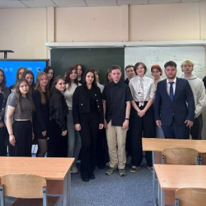 Адвокат провел профориентационную встречу со студентами 1 курса
