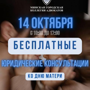 Адвокаты проведут бесплатные консультации ко Дню матери