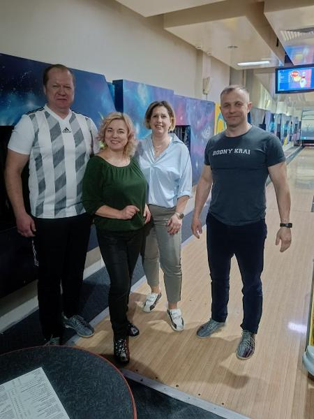 Адвокаты приняли участие в соревновании по боулингу среди первичных профсоюзных организаций