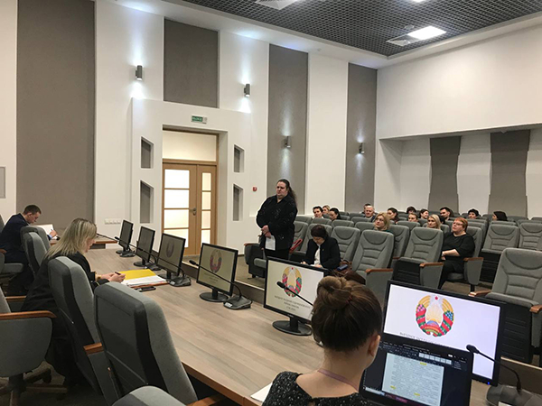 Адвокат выступила перед работниками ГО «Столичная торговля и услуги» на тему: «Уголовная ответственность за преступления против собственности»