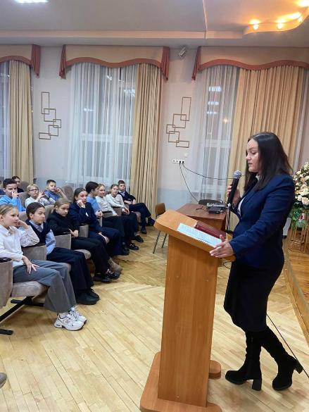 Адвокат прочитала лекцию для учащихся 5-х классов на тему: «Административная и уголовная ответственность несовершеннолетних» 