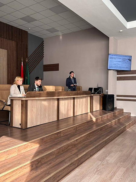 Адвокат провёл информационную встречу с трудовым коллективом РУП «Белгослес»